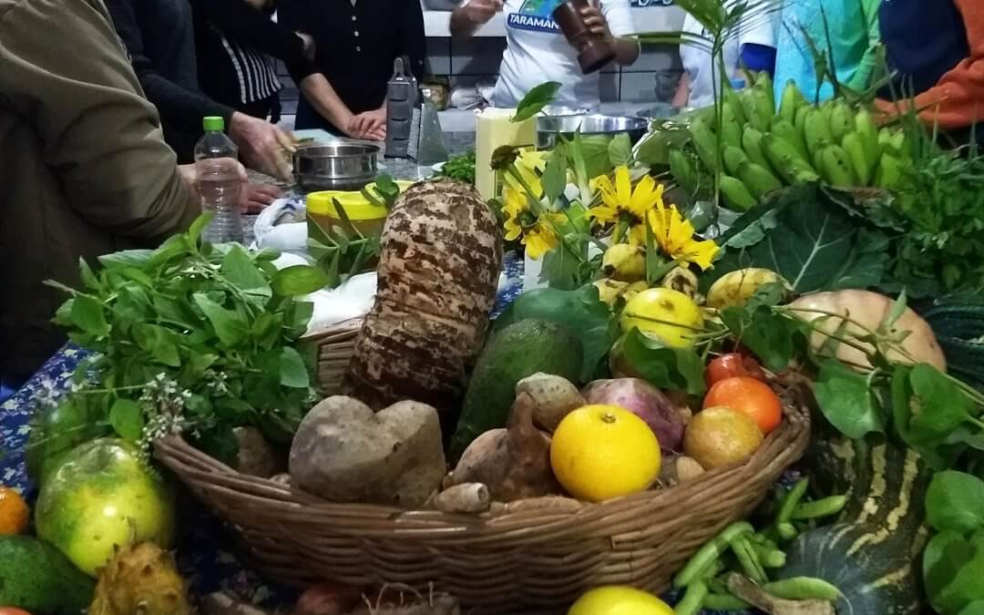Projeto Taramandahy – Fase III realiza oficinas de Culinária e Agroecologia