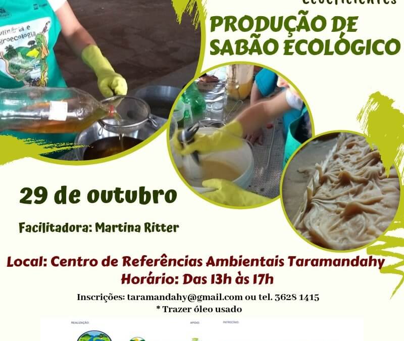 Oficina de Tecnologias Ecoeficientes: produção de sabão ecológico biodegradável com óleo de cozinha usado
